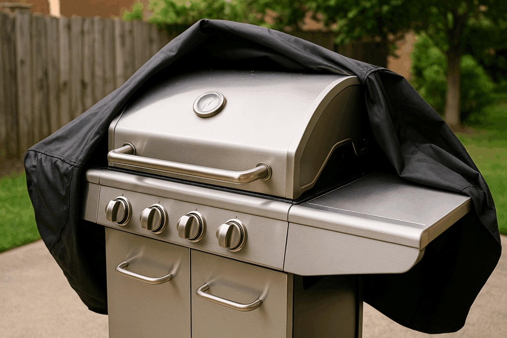 a grill that is clean